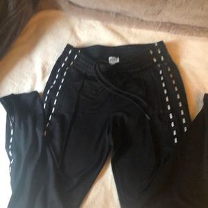 Pink Victoria secret joggers